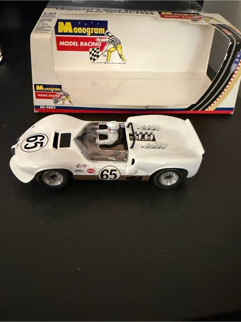 Chaparral 2 Road America June Sprints 1965 Die-Cast Toy Car - White